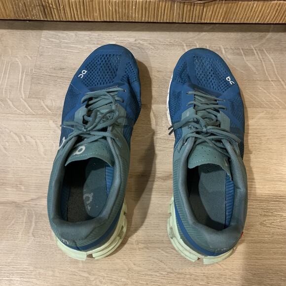 On Cloud Cloudflow Shoes Mens Size 9 Sea Petrol Comfort Running Athletic Blue main image 6